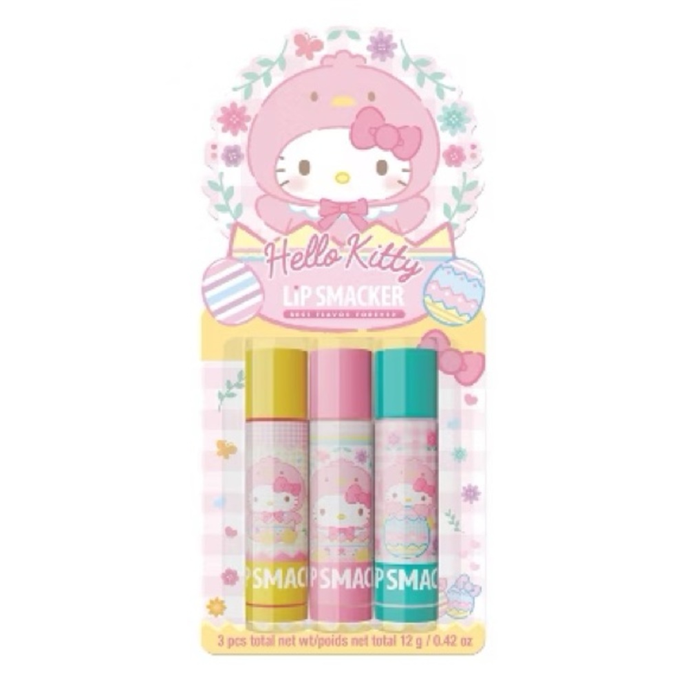 🎀HOST PICK🎀 Hello Kitty Lip Smacker Trio